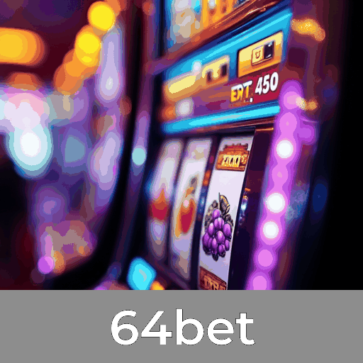 64bet: Slots com Mega Jackpot, Jogos de Mesa Estratégicos, Real Dealer Imersivo